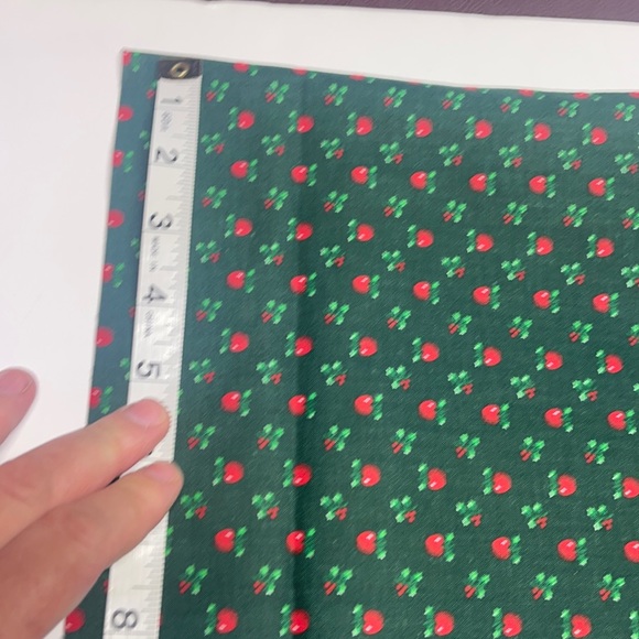 Large piece of Christmas fabric for crafts and sewing - Picture 1 of 7